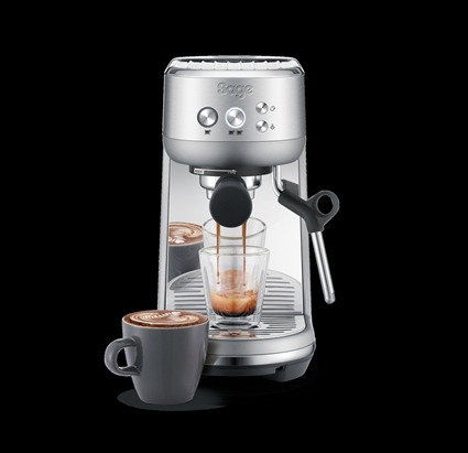 Sage Machine à Café Expresso Bambino™ SES450BSS4EEU1 - 54 mm, ThermoJet® en 3s, PID pour Texture Lait Barista