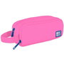 Trousse d'écolier Oxford KANGOO YOUNG PROOF B-SMART Rose 22,5 x 9,5 x 7 cm (5 Unités)