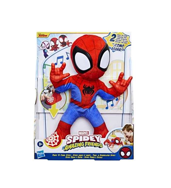 Hasbro Spidey Danse et Rampe - Figurine d'action Marvel Spidey and His Amazing Friends Électronique Hasbro Spidey Danse et Rampe - Figurine d'action Marvel Spidey and His Amazing Friends Électronique