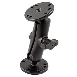 RAM Mounts RAM-B-101U Support Universel avec Double Rotule et Deux Plaques Rondes