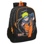 SAFTA Sac à dos Naruto Shippuden 44 cm avec compartiments, bretelles ergonomiques, adapté aux chariots et poches latérales pour bouteilles