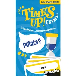Asmodee - Time's Up Express - Jeu d'ambiance et de société pour famille - 4 à 9 joueurs - À partir de 8 ans - Format poche - En français