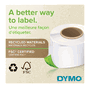 Dymo S0929120 - Rouleau d'étiquettes adhésives pour imprimante Dymo, couleur blanc