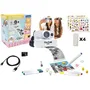 Lexibook StarCAM Print - Appareil photo instantané numérique HD avec impression, 2 capteurs 1,3 MP, fonctions vidéo, 32 Go Micro-SD, kit de personnalisation, rechargeable USB-C