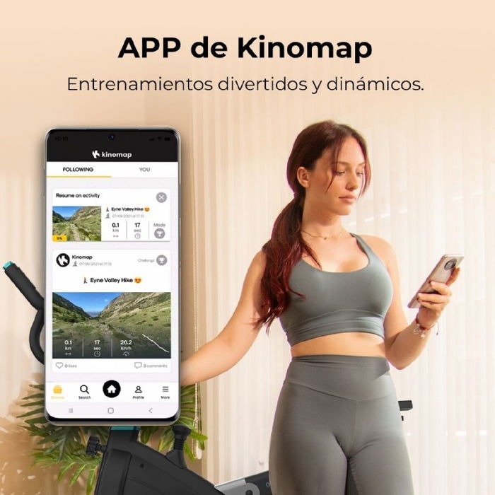 Vélo statique Cecotec DrumFit Indoor 24000 Race Sprint