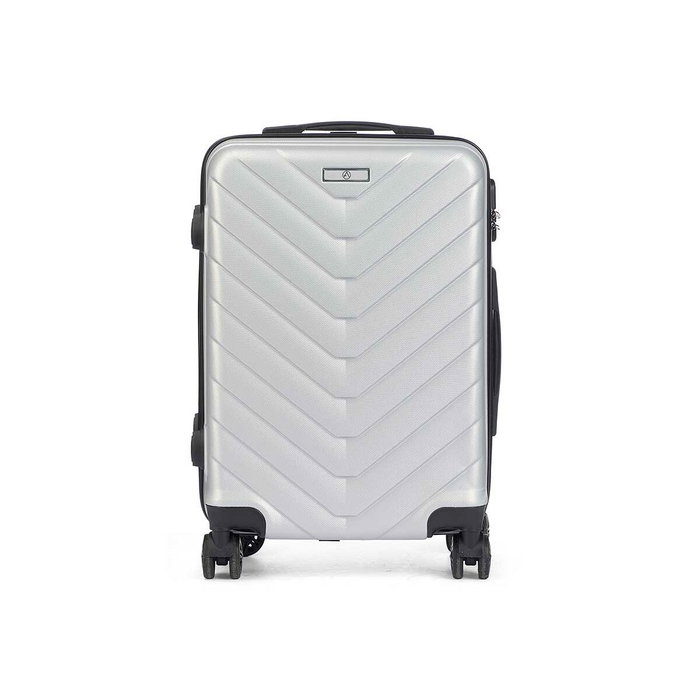 ARTE REGAL Malette Escama Cabine ABS Gris Clair