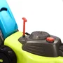Ecoiffier - 4280 - Tondeuse à gazon jouet pour enfant avec démarreur manuel et panier de ramassage d'herbe amovible