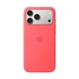 Apple Coque en silicone avec MagSafe pour iPhone 17 Pro Max - Goyave éclatante