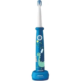Sencor SOC 0910BL Brosse à dents électrique pour enfants - 2 modes, 26000 vibrations/min, autonomie 15 jours, minuterie intelligente