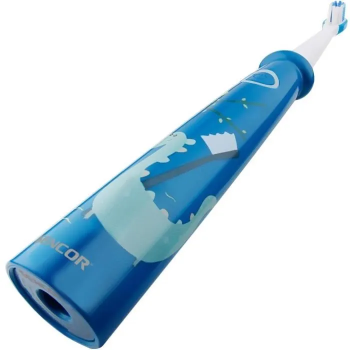 Sencor SOC 0910BL Brosse à dents électrique pour enfants - 2 modes, 26000 vibrations/min, autonomie 15 jours, minuterie intelligente Sencor SOC 0910BL Brosse à dents électrique pour enfants - 2 modes, 26000 vibrations/min, autonomie 15 jours, minuterie intelligente