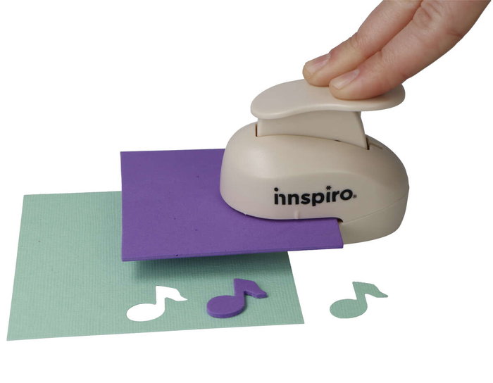 Innspiro Perforatrice de formes Eva Foam Punch Note Musicale 25mm