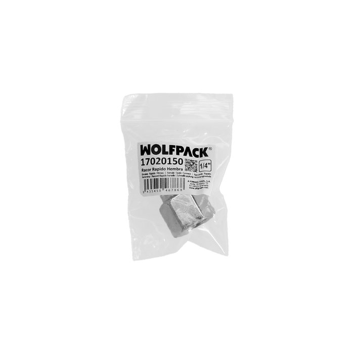 WOLFPACK LINEA PROFESIONAL Raccord Rapide Femelle 1/4 pouces