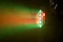 ALGAMLIGHT Mini Par LED 18x1W RGB 1x3W avec effets DMX pour scène
