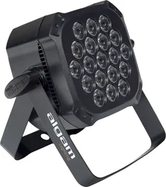 ALGAMLIGHT Mini Par LED 18x 1W et 1x 3W RGB avec effets