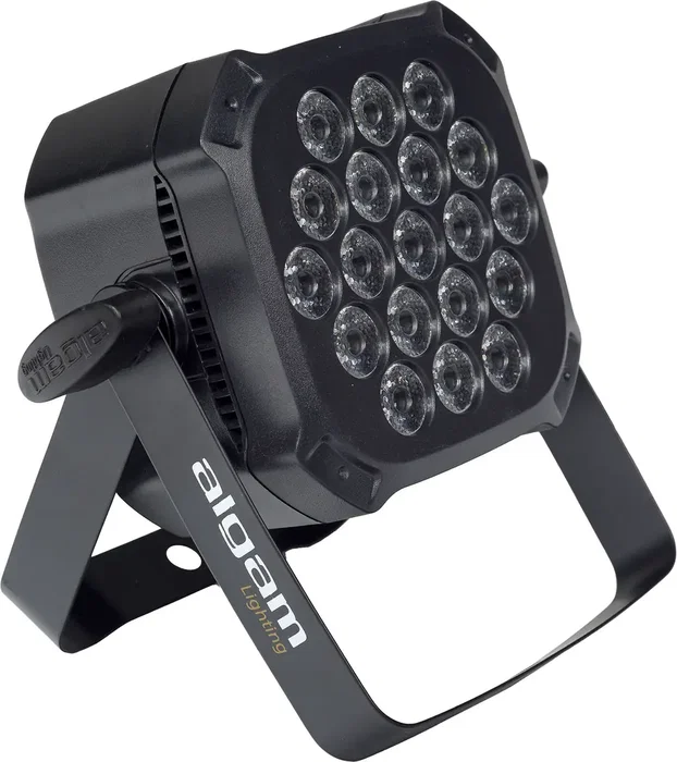 ALGAMLIGHT Mini Par LED 18x1W RGB 1x3W avec effets DMX pour scène ALGAMLIGHT Mini Par LED 18x1W RGB 1x3W avec effets DMX pour scène