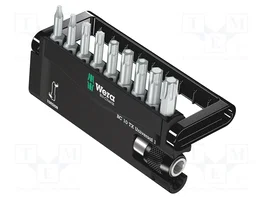 WERA Jeu d'embouts de tournevis Torx® 25 mm