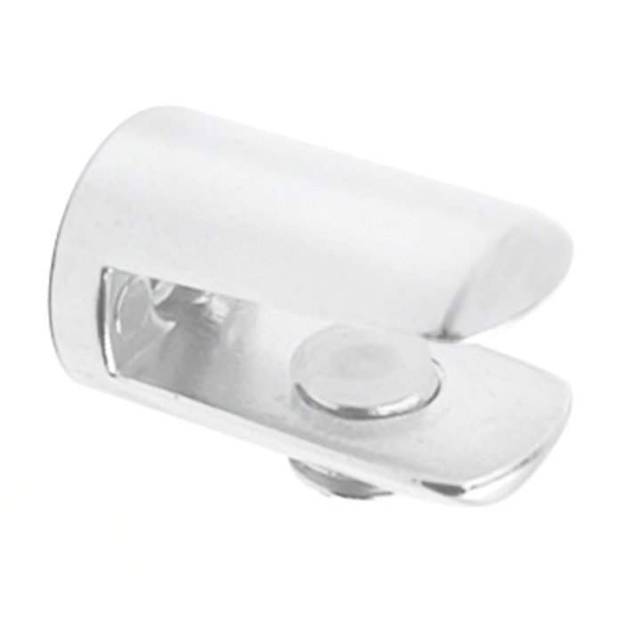 HERRAJES ALK - Support cylindrique 15 mm pour verre, couleur blanc, référence 205 HERRAJES ALK - Support cylindrique 15 mm pour verre, couleur blanc, référence 205