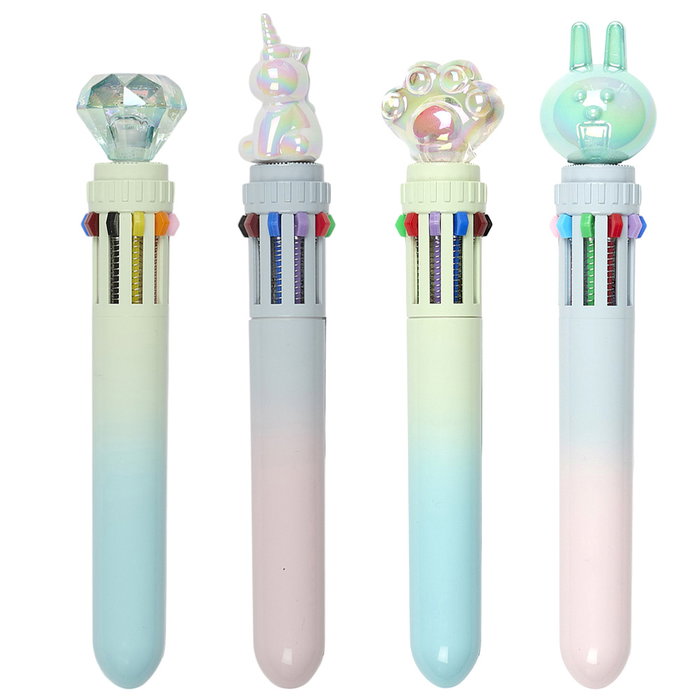 The Concept Factory Stylo 10 Couleurs Funny