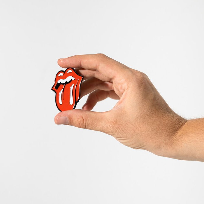 ERIK - Set de 4 pins collection Rolling Stones, 2,5 x 4 cm chacun