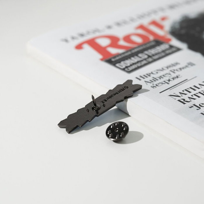 ERIK - Set de 4 pins collection Rolling Stones, 2,5 x 4 cm chacun