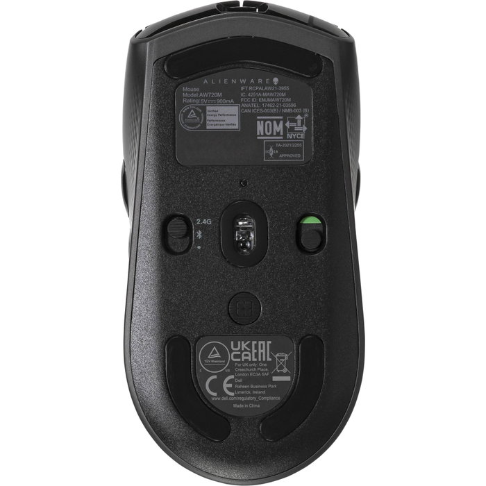 Dell Alienware AW720M Souris Gaming Sans Fil Tri-Mode Dark Side of the Moon