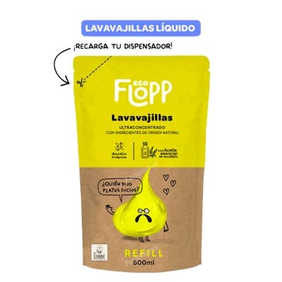 FLOPP ECO LAVAVAJILLAS ULTRA CONCENTRADO REFILL FLOPP ECO LAVAVAJILLAS ULTRA CONCENTRADO REFILL