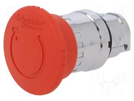 SCHNEIDER ELECTRIC Commutateur de sécurité Harmony XB4 rouge 22mm