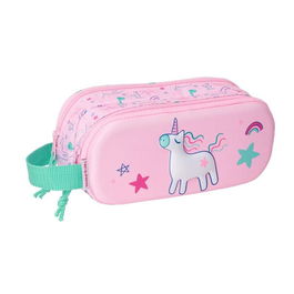 Fourre-tout Safta 21 x 8 x 6 cm Licorne 3D