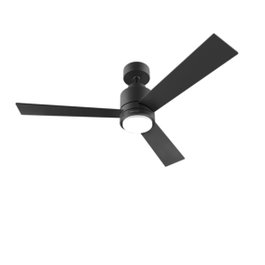 Cecotec Energysilence Aero 4850 Ventilateur de Plafond 122 cm, 30W Moteur DC, LED 22W, Télécommande, 6 Vitesses, Noir