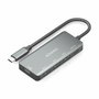 Hub USB Aisens CPNT Gris 100 W