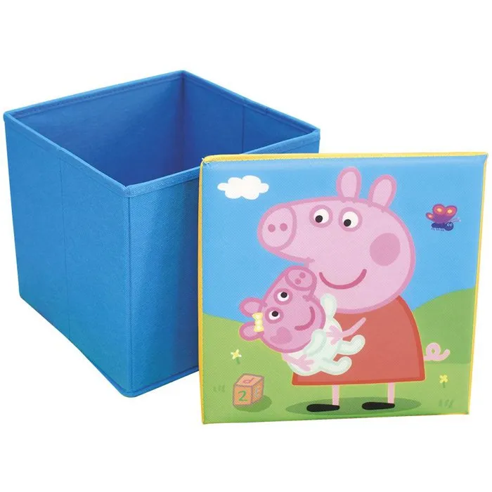 Fun House Ensemble table et tabouret de rangement Peppa Pig - Pliable Fun House Ensemble table et tabouret de rangement Peppa Pig - Pliable