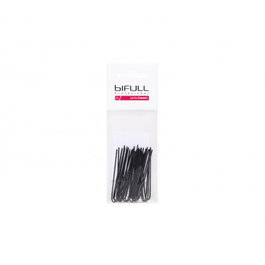 Bifull Épingles à cheveux de 55 mm, Noir, lot de 20