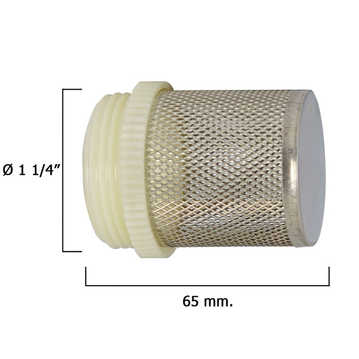 WOLFPACK LINEA PROFESIONAL Filtre inoxydable pour clapet anti-retour 1 1/4 inch WOLFPACK LINEA PROFESIONAL Filtre inoxydable pour clapet anti-retour 1 1/4 inch