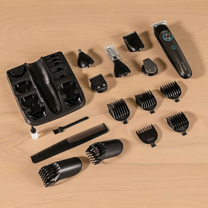 Cecotec Tondeuse Multigrooming PrecisionCare 6 en 1 IPX7 avec 5 peignes réglables
