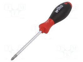 WIHA Tournevis SoftFinish® PH2 tige ronde 100 mm