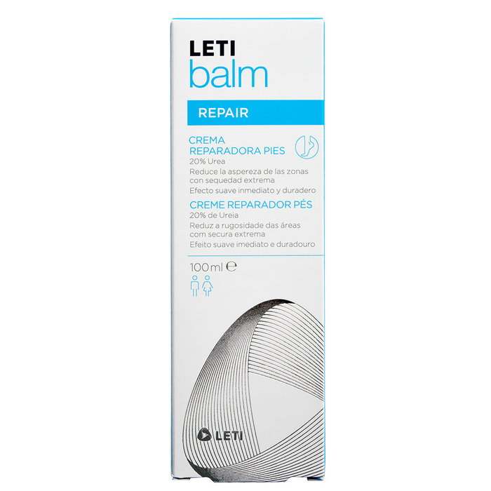 Leti Pharma LETIBALM REPAIR Crème réparatrice pour les pieds 100 ml Leti Pharma LETIBALM REPAIR Crème réparatrice pour les pieds 100 ml