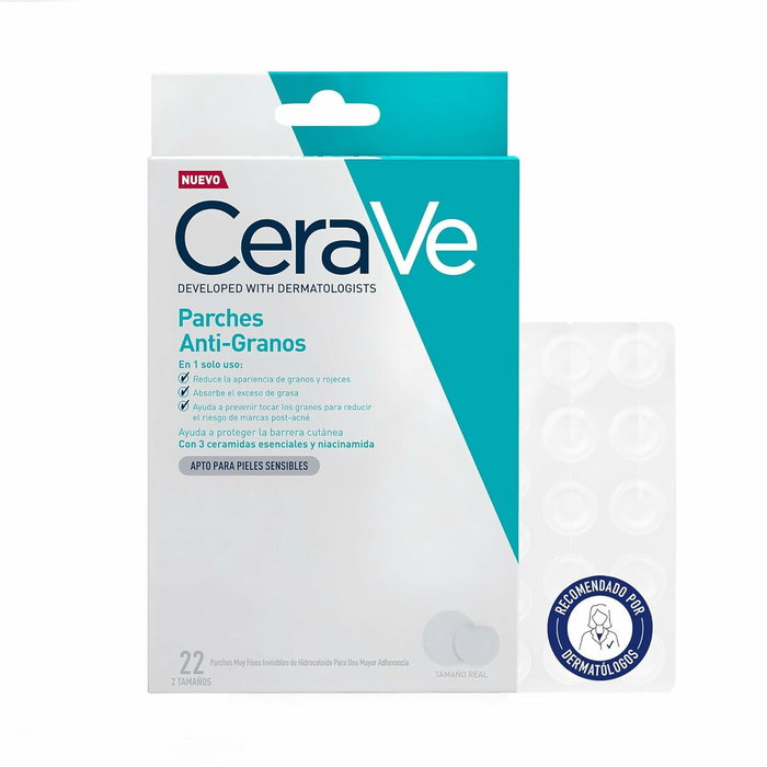 CeraVe Patchs Anti-Pim avec 3 Céramides et Niacinamide (22 unités)