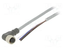 CARLO GAVAZZI Câble pour capteurs M12 femelle angulaire 4 broches 2m