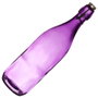 Home Deco Factory Bouteille en verre 1 L Paradis Exotiq