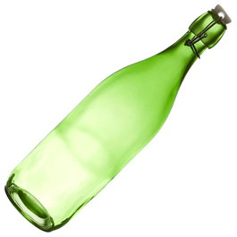 Home Deco Factory Bouteille en verre 1 L Paradis Exotiq