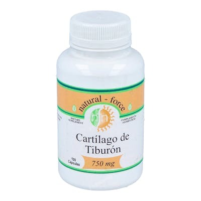 NUTRI-FORCE Cartilago de Tiburon 750mg, 100 capsules NUTRI-FORCE Cartilago de Tiburon 750mg, 100 capsules