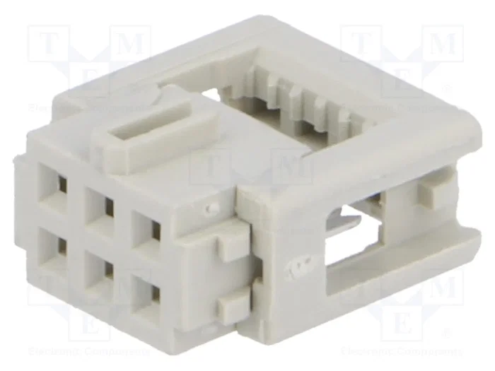 HARTING Connecteur IDC femelle 6 broches 2x3 2,54mm