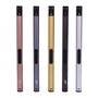 Prof Briquet électronique rechargeable tube couleurs assorties 1,5x1,5x21 cm