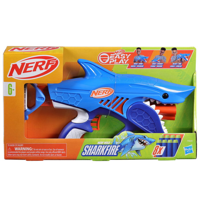 HASBRO Lanzador Sharkfire Nerf