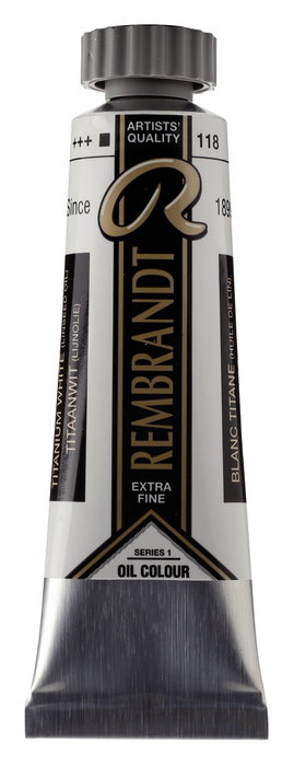 Rembrandt Peinture à l'huile Blanc Titane 15 ml Rembrandt Peinture à l'huile Blanc Titane 15 ml