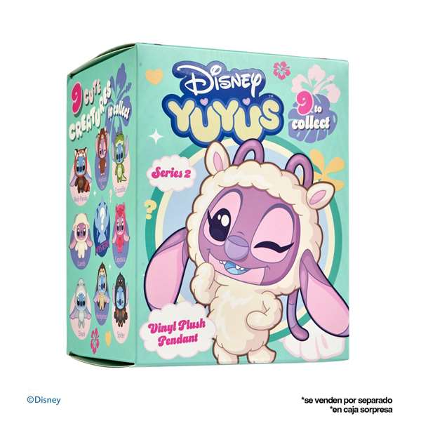 Smoby Peluche YuYus Stitch et Angel 12 cm