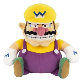 Sanei Super Mario peluche Wario 25 cm