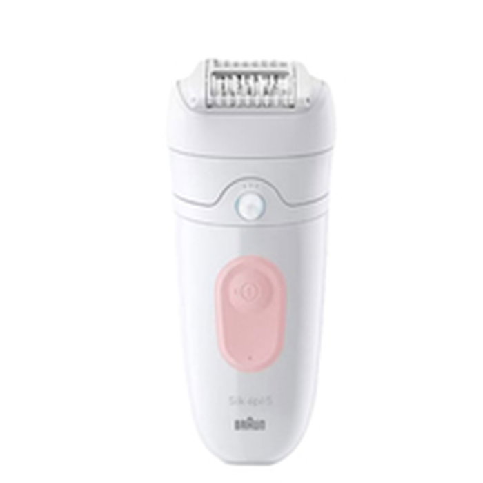 Braun Silk-épil 5-000 Épilateur électrique sans fil Étanche 2 vitesses Rose et Blanc Braun Silk-épil 5-000 Épilateur électrique sans fil Étanche 2 vitesses Rose et Blanc