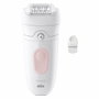 Braun Silk-épil 5-000 Épilateur électrique sans fil Étanche 2 vitesses Rose et Blanc