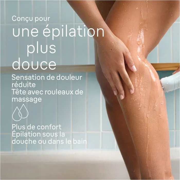 Braun Silk-épil 5-000 Épilateur électrique sans fil Étanche 2 vitesses Rose et Blanc